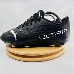 Puma Ultra 4.4 Soccer Cleats Men's 10‎ Black Firm Ground Shoes